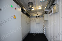 Электрощитовая модульной котельной БМК