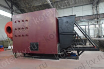 Котел на твердом топливе промышленный с ТШПМ
