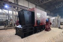 Котел твердотопливный промышленный с ТЛПХ